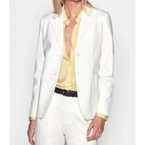 Equipment Blazer Aloy off white blazer jacket, Size 6 NWT